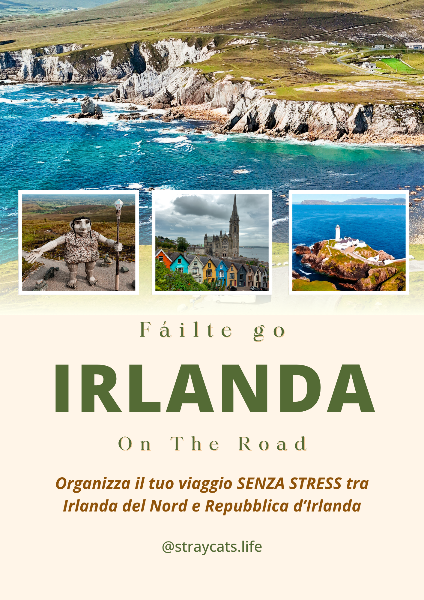 Fáilte go Irlanda: guida per viaggio on the road! 2 guide (e mappe) in 1